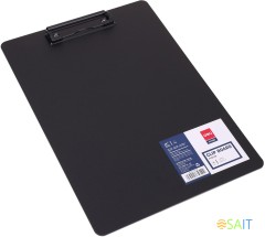 Папка клип-борд Deli EF75422 A4 полипропилен вспененный черный