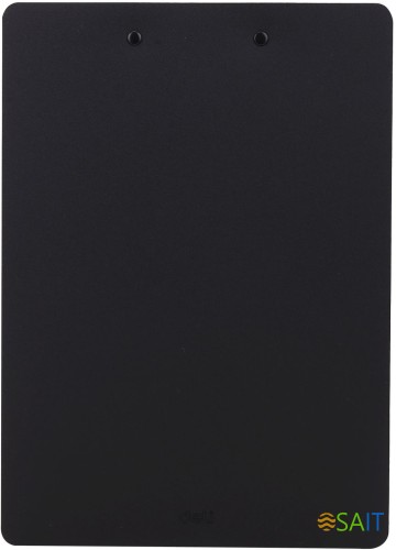 Папка клип-борд Deli EF75422 A4 полипропилен вспененный черный