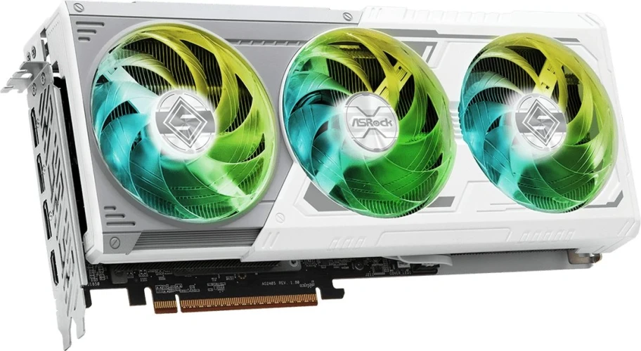 Видеокарта Asrock PCI-E 5.0 RX9070 SL 16GO AMD Radeon RX 9070 16Gb 256bit GDDR6 2210/20000 HDMIx1 DPx3 HDCP Ret