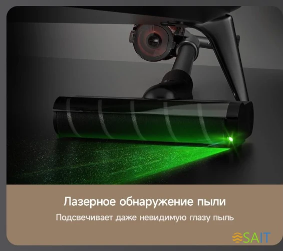 Пылесос ручной Deerma DEM-T30W Station 240Вт серый/черный