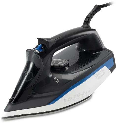 Утюг Vitek VT-8329 2600Вт черный/белый/синий