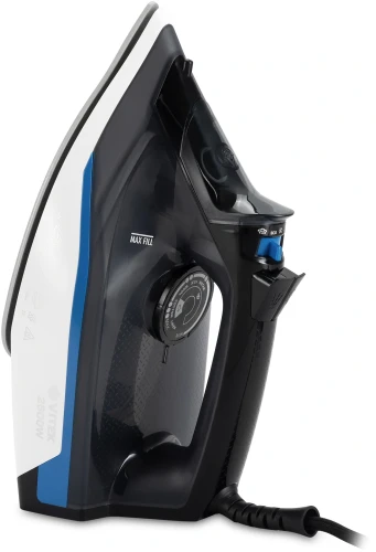 Утюг Vitek VT-8329 2600Вт черный/белый/синий