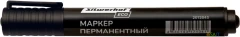 Маркер перманентный Silwerhof ECO пулевидный пиш. наконечник 1-3мм черный
