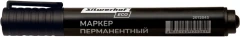 Маркер перманентный Silwerhof ECO пулевидный пиш. наконечник 1-3мм черный