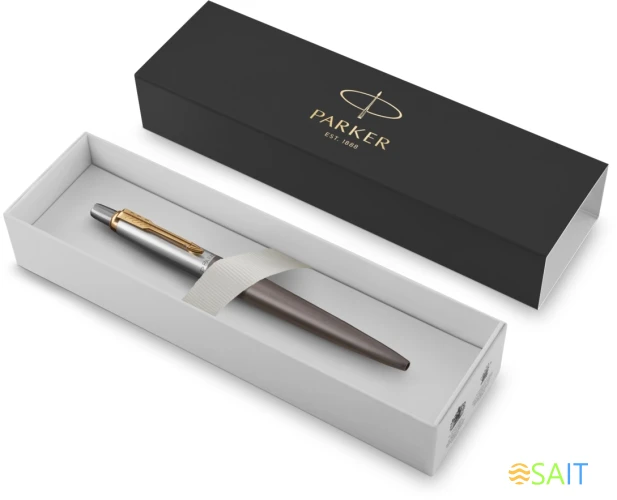 Ручка шариков. Parker Jotter Grey Core GT (2213723) M син. черн. подар.кор.