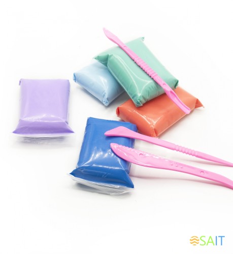 Пластилин легкий Silwerhof Веселые друзья LC12OP-180st 12цв. 15гр. стек 3шт пакет