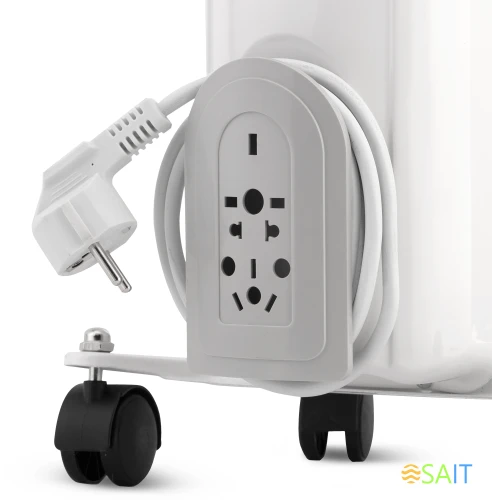 Радиатор масляный Vitek VT-1708 1500Вт белый