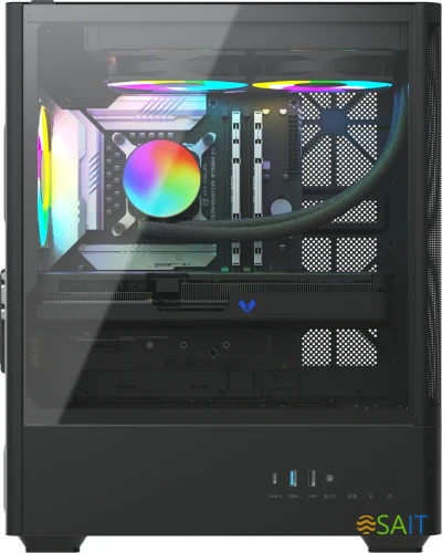 ПК Teclast G03 i5 14600KF (3.5) 32Gb SSD1Tb RTX5070 12Gb Windows 11 Pro GbitEth WiFi BT 750W черный (G03 14600KF32G1T5070BKRU)