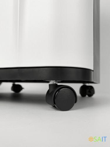 Шредер Heleos АП20-5 белый/черный с автоподачей (секр.P-5) фрагменты 131лист. 20лтр. скрепки скобы пл.карты