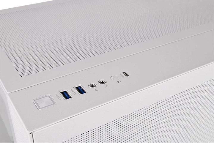 Корпус Thermaltake View 380 TG ARGB Snow белый без БП ATX 6x120mm 2x140mm 1x200mm 2xUSB3.0 audio bott PSU