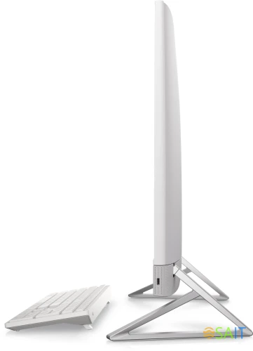 Моноблок Dell Inspiron 7730 27" Full HD i5 1334U (1.3) 16Gb SSD512Gb Iris Xe CR Windows 11 Professional GbitEth WiFi BT 90W клавиатура мышь Cam серебристый 1920x1080