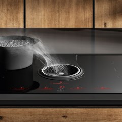Варочная панель с вытяжкой ELICA Встраиваемая варочная панель ELICA NIKOLATESLA ONE EVO BL/A/83-PRF0196318