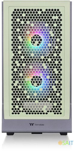 Корпус Thermaltake Ceres 300 TG ARGB Matcha зеленый без БП ATX 7x140mm 5x180mm 2xUSB3.0 audio bott PSU