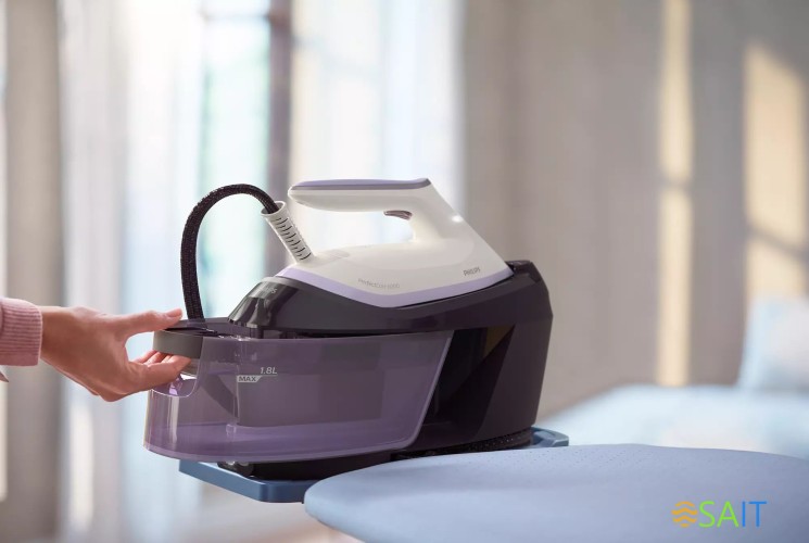 Парогенератор Philips PSG6024/30 2400Вт белый/фиолетовый