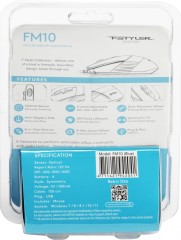 Мышь A4Tech Fstyler FM10 черный/синий оптическая 1600dpi USB 4but (FM10 BLUE)