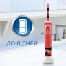 Набор электрических зубных щеток Oral-B Family Edition Pro 1 700+Kids Cars черный/красный