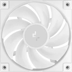 Вентилятор для корпуса Deepcool FD12 ARGB 120х120x25 белый 4-pin 26.9дБ (упак.:3шт) (R-FD12-WHAPN3-G) Ret