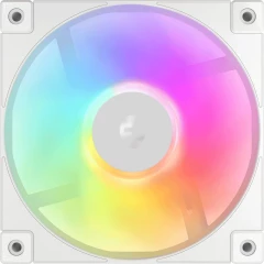 Вентилятор для корпуса Deepcool FD12 ARGB 120х120x25 белый 4-pin 26.9дБ (упак.:3шт) (R-FD12-WHAPN3-G) Ret