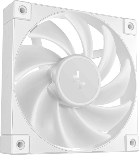 Вентилятор для корпуса Deepcool FD12 120х120x25 белый 4-pin 26.9дБ (упак.:3шт) (R-FD12-WHNPN3-G) Ret