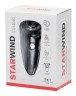 Бритва роторная Starwind SSH 4040 реж.эл.:3 питан.:аккум. черный