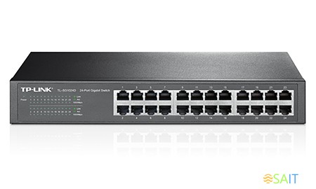 Коммутатор TP-Link TL-SG1024D (L2) 24x1Гбит/с неуправляемый