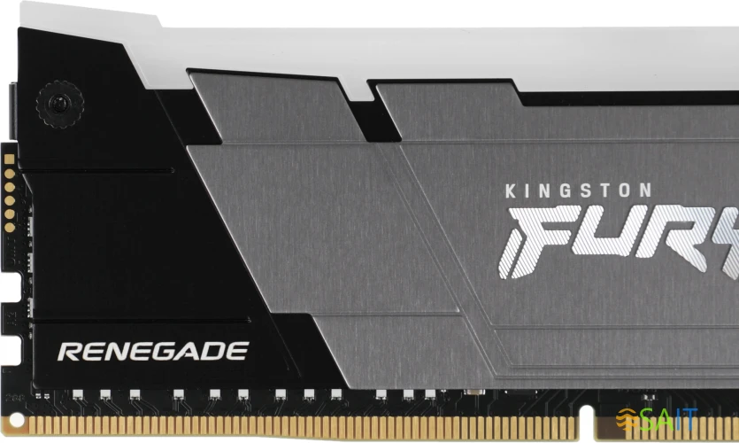 Память DDR4 8GB 3600MHz Kingston KF436C16RB2A/8 Fury Renegade RGB RTL Gaming PC4-28800 CL16 DIMM 288-pin 1.35В dual rank с радиатором Ret
