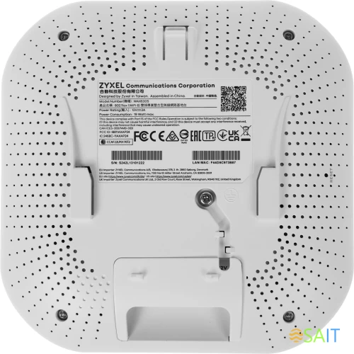 Точка доступа Zyxel NebulaFlex Pro WAX630S (WAX630S-EU0101F) AX3000 100/1000/2500BASE-T белый