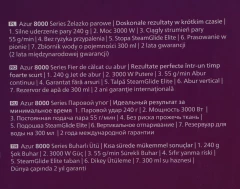 Утюг Philips DST8020/20 3000Вт синий