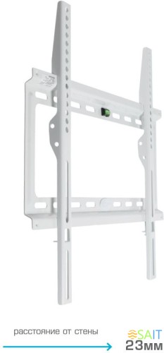 Кронштейн для телевизора Kromax IDEAL-3 белый 22"-65" макс.50кг настенный фиксированный