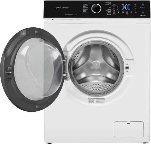Стиральная машина Maunfeld MFWM149IWHT класс: A+++ загр.фронтальная макс.:9кг белый инвертор