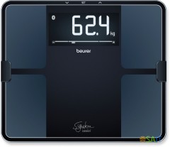 Весы напольные электронные Beurer BF915 Signature Line макс.200кг черный