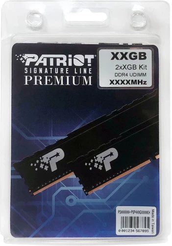Память DDR4 2x16GB 2666MHz Patriot PSP432G2666KH1 Signature RTL PC4-21300 CL19 DIMM 288-pin 1.2В dual rank с радиатором Ret
