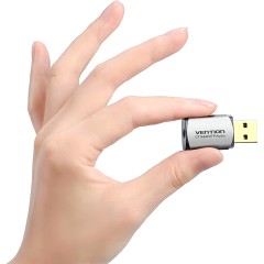 Внешняя звуковая карта Vention USB Серая Vention CDLH0