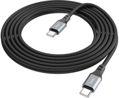 Кабель Hoco X92 Honest X92 HONEST TYPE-C TO TYPE-C USB Type-C (m)-USB Type-C (m) 3м черный коробка