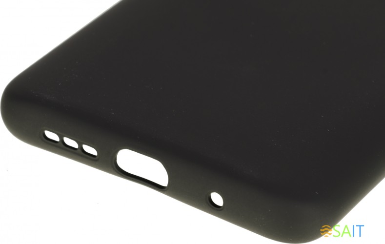 Чехол (клип-кейс) DF для Xiaomi Poco M3 poOriginal-03 черный (DF POORIGINAL-03 (BLACK))