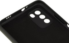 Чехол (клип-кейс) DF для Xiaomi Poco M3 poOriginal-03 черный (DF POORIGINAL-03 (BLACK))