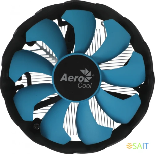 Устройство охлаждения(кулер) Aerocool BAS Soc-1151/1200 черный 3-pin 24dB Al 100W 422gr Ret