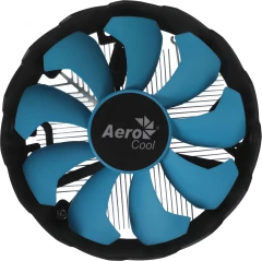 Устройство охлаждения(кулер) Aerocool BAS Soc-1151/1200 черный 3-pin 24dB Al 100W 422gr Ret