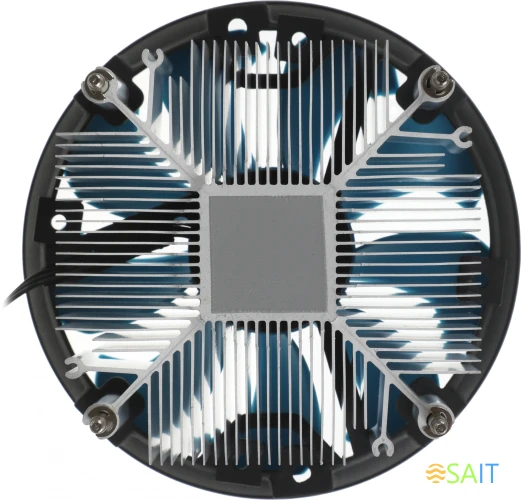 Устройство охлаждения(кулер) Aerocool BAS Soc-1151/1200 черный 3-pin 24dB Al 100W 422gr Ret