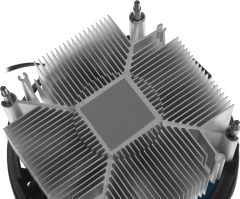 Устройство охлаждения(кулер) Aerocool BAS Soc-1151/1200 черный 3-pin 24dB Al 100W 422gr Ret