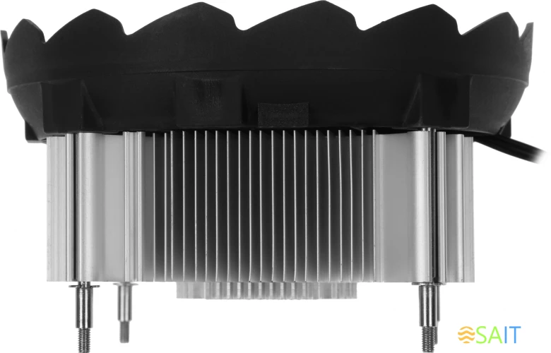 Устройство охлаждения(кулер) Aerocool BAS Soc-1151/1200 черный 3-pin 24dB Al 100W 422gr Ret