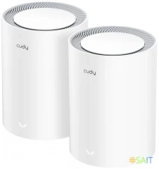Бесшовный Mesh роутер Cudy M3000 (M3000(2-PACK)) AX3000 10/100/1000/2500BASE-T белый (упак.:2шт)