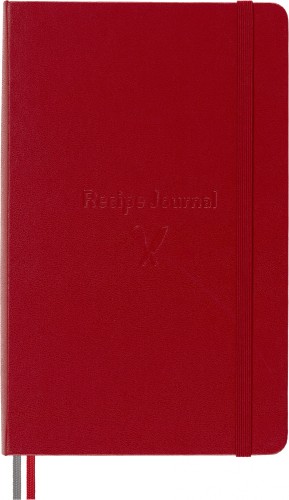 Блокнот Moleskine PASSION RECIPE PASRECP Large 130х210мм 400стр. подар.кор. красный