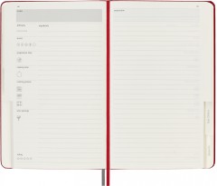 Блокнот Moleskine PASSION RECIPE PASRECP Large 130х210мм 400стр. подар.кор. красный