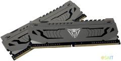 Память DDR4 2x16Gb 3200MHz Patriot PVS432G320C6K Viper Steel RTL Gaming PC4-25600 CL16 DIMM 288-pin 1.35В dual rank с радиатором Ret