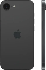 Смартфон Apple A3409 iPhone 16e 128Gb черный моноблок 3G 4G 1Sim 6.1" 1170x2532 iOS 18 48Mpix 802.11 a/b/g/n/ac/ax NFC GPS Protect