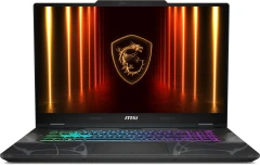 Ноутбук MSI Cyborg 17 B2RWFKG-283XR Core 7 240H 16Gb SSD1Tb NVIDIA GeForce RTX 5060 8Gb 17.3" IPS FHD (1920x1080) FreeDOS black WiFi BT Cam (9S7-17U332-283)