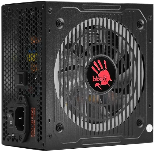 Блок питания Bloody ATX 750W BD-PS750G 80+ gold (20+4pin) APFC 120mm fan color LED 6xSATA Cab Manag RTL