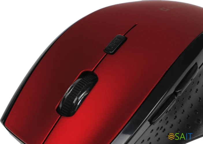 Мышь Defender Accura MM-365 красный оптическая 1600dpi беспров. USB 5but (52367)