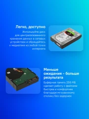 Жесткий диск Seagate SATA-III 8TB ST8000VN004 NAS Ironwolf 4KN (7200rpm) 256Mb 3.5"